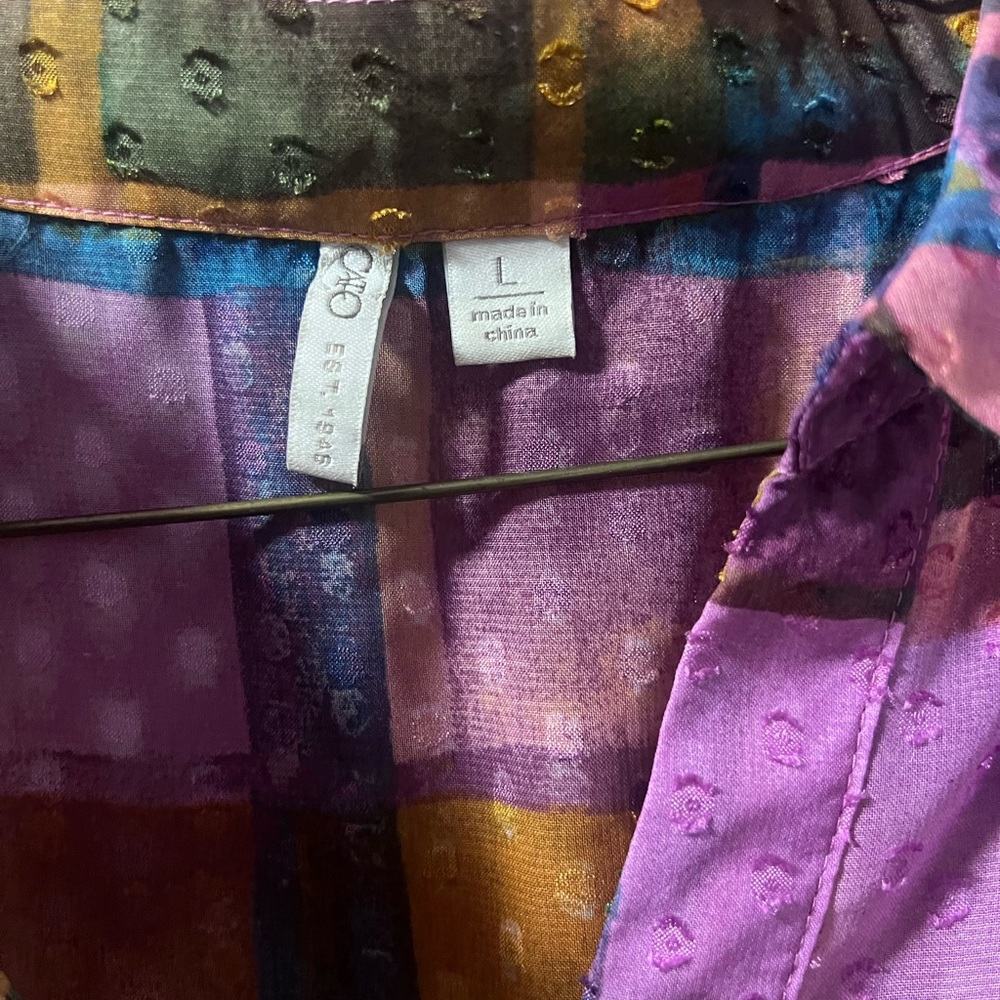 Cato Multi Color Blouse - Picture 2 of 4